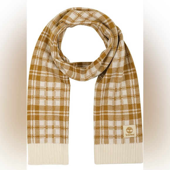 Timberland NWT Unisex Winter soft plaid scarf - Picture 3 of 12